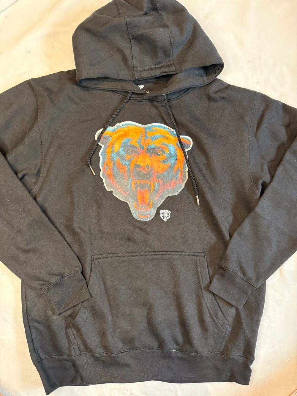 Fanatics Chicago Bears Taco 18 Black Hoodie Sweatshirt Size Medium